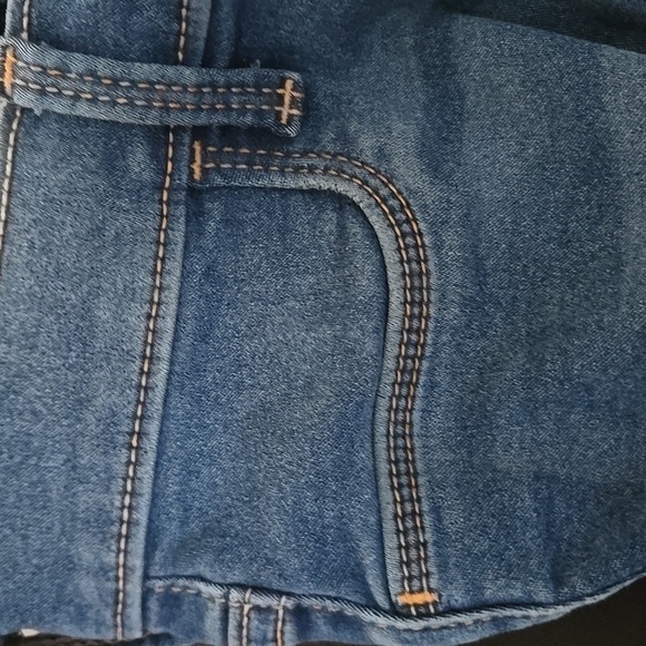 Old navy size 16 blue jeans denim girls adjustable waist ballerina style - Picture 13 of 16